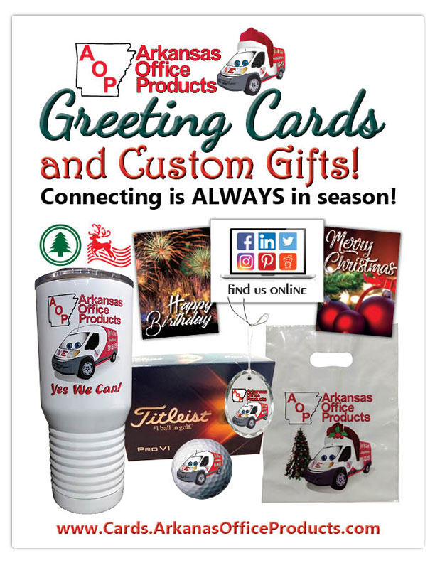 Arkansas Office Products greeting cards